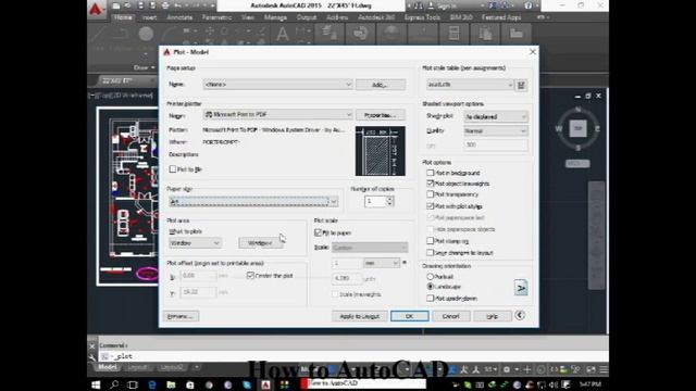 How to convert AutoCAD file into pdf. смотреть онлайн