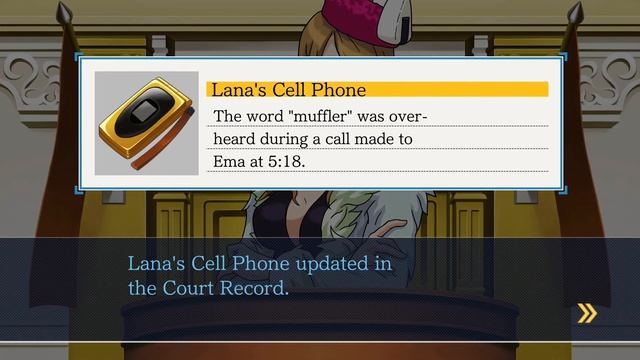 Непростая леди! Phoenix Wright: Ace Attorney Trilogy [Игра 1, дело 5] смотреть онлайн