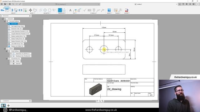 Technical Drawings in Fusion 360 смотреть онлайн