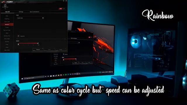 ASUS Aura Sync makes PC looks extraordinary (Installation , modes explained). смотреть онлайн