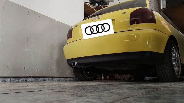Audi A3 8l 1.8 20v Sonido con downpipe y sin silencioso final смотреть онлайн