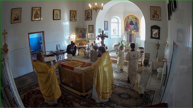 Божественна літургія. Молебень за здоров'я. смотреть онлайн