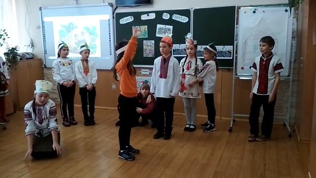 Інсценізація казки "Ходить Гарбуз по городу" (3-А клас) смотреть онлайн