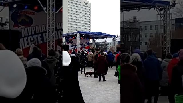 Флешмоб в Мурманске смотреть онлайн