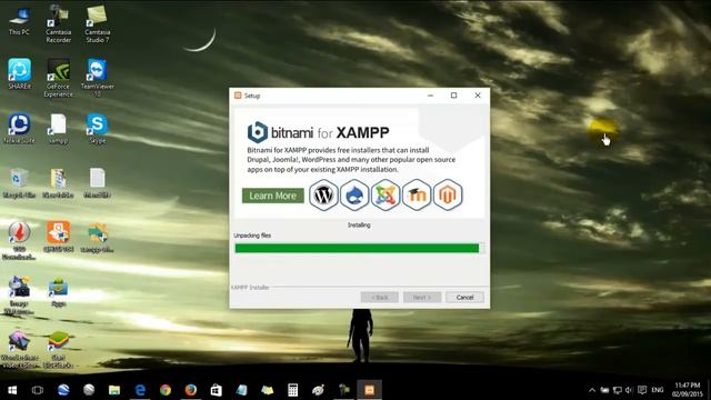 how to install XAMPP 5.6.12 on windows 10 смотреть онлайн