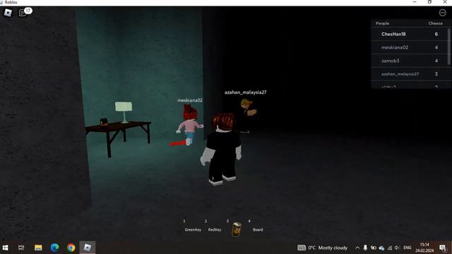 ОГРАМНАЯ КРЫСА ОХОТИТСЯ ЗА НАМИ!!!!! ЧЕС И ХАН ИГРАЮТ В ROBLOX смотреть онлайн