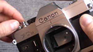Canon FTb даже немного неисправный - это аппарат