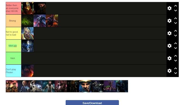 StarCraft 2 Commander Tier List смотреть онлайн