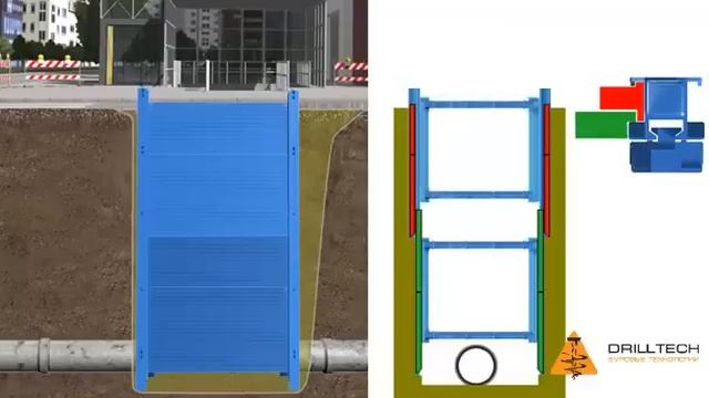 Установка многоразовой крепи