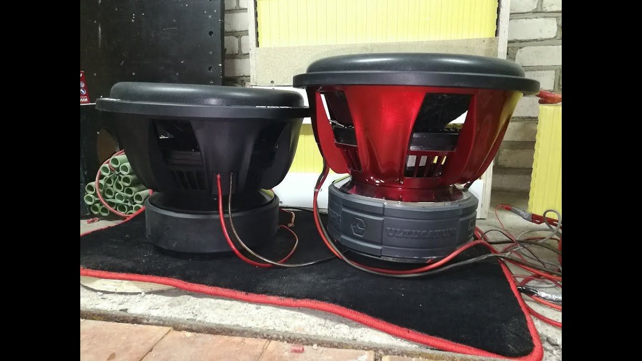 Avatar SVL-15 vs. Ural Ultimatum 15. Тест мощности сабвуферов. смотреть онлайн