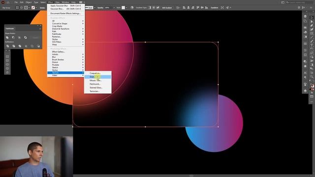 Glass Morphism Effect | Illustrator Tutorial смотреть онлайн