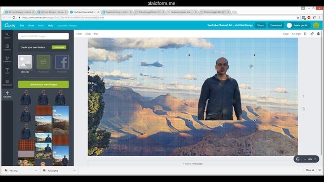 Edit a Picture from Portrait to Landscape with Photoshop and Canva (Slow Version) - Part 2 смотреть онлайн