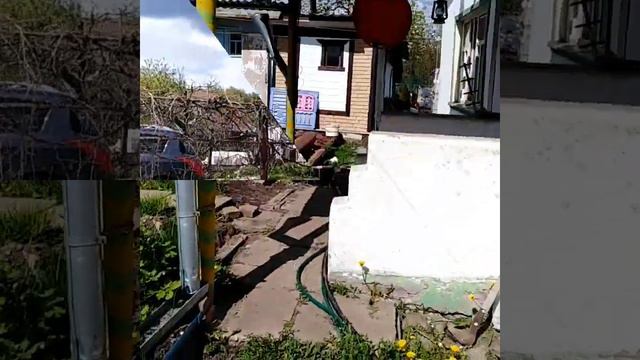 Обзор нашего участка, сад, огород, огород и сад..... смотреть онлайн
