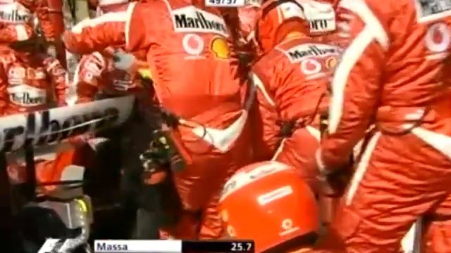 F1 – Pit stop disaster for Ferrari – Bahrain 2006 смотреть онлайн