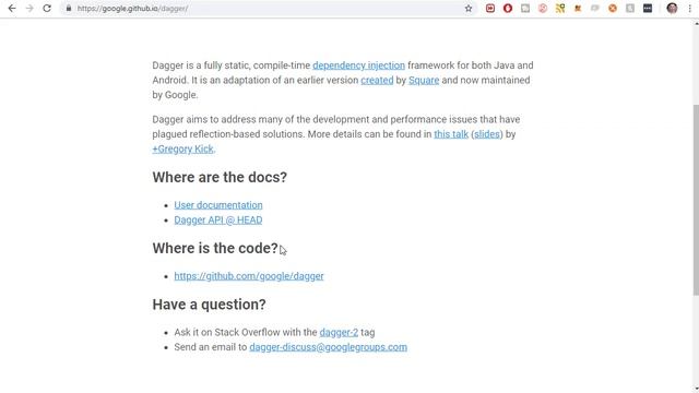 Dagger2 Android Dependencies смотреть онлайн