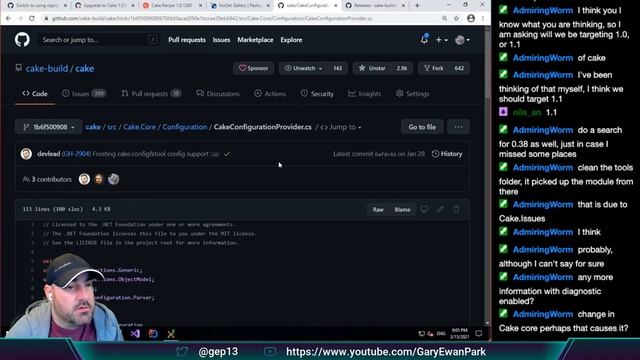 Stream 122 - Working on Cake.Recipe and shipping a release смотреть онлайн