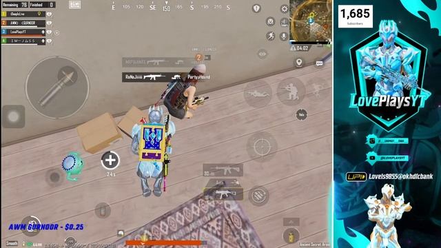 Punjabi Streamer is Back| iPad Player?BGMI UNBAN +18 plus|LovePlaysYT Live Stream| #bgmi #livestrea смотреть онлайн