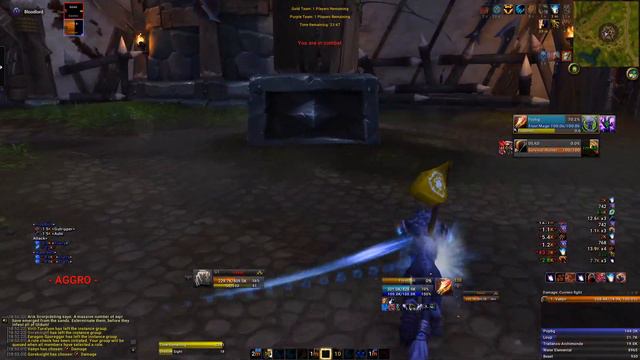 WoW Video - Arena Skirmish Noob - Feral Druid PvP - Vaeyn 252 - BfA 8.3