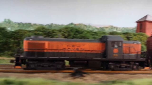 New Haven Railroad Local NX33 on the lower Valley Branch смотреть онлайн