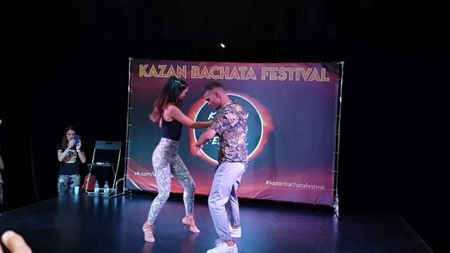 Kazan Bachata Festival - Дима и Дилара Давыдовы 3.08.2019 смотреть онлайн
