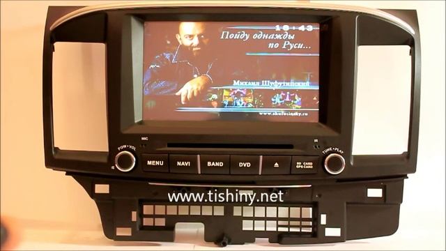 Штатная магнитола для Mitsubishi Lancer 10 смотреть онлайн