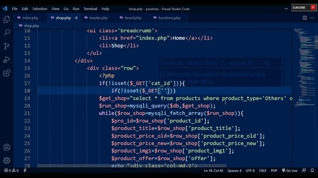 108. Dynamic All Products on base of Brands using PHP and MYSQL смотреть онлайн