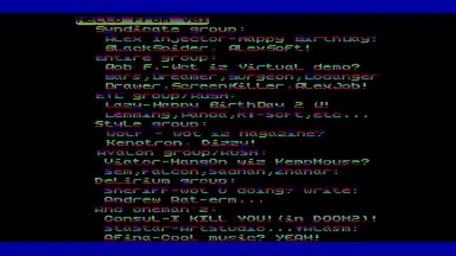 Quiz - Hacker VBI [#zx spectrum AY Music Demo] смотреть онлайн