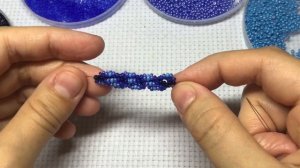 DIY Крученый американский жгут из бисера без крючка браслет Twisted beaded bundle Давай Порукоделим