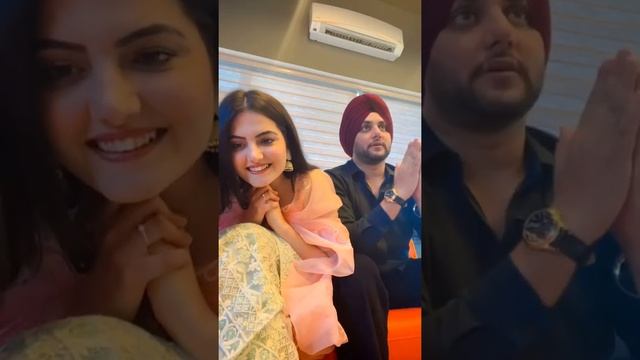 Tanvi Nagi and Mehtab Virk New movie Ni Main Sass Kutni Live on Instagram with Fans смотреть онлайн