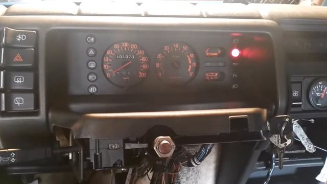 Renault 5 Alpine Turbo Injection FIRST START Dash