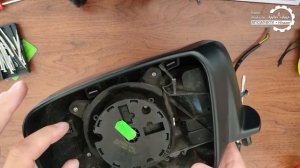 Разборка зеркала Nissan X-Trail T31 (рестайлинг)