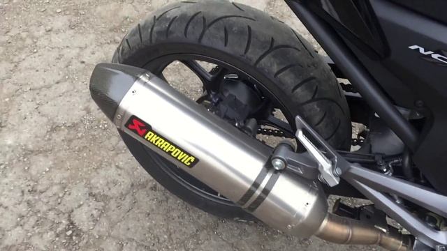 Honda nc 750 x Akrapovic смотреть онлайн