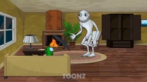 AMONG US vs. THE MAN FROM THE WINDOW | Toonz Funny Animation | Cartoon