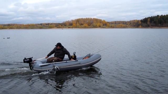 лодка Мурена 300+мотор SEA PRO 2.5 л.с (тест драйф) смотреть онлайн