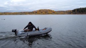 лодка Мурена 300+мотор SEA PRO 2.5 л.с (тест драйф)
