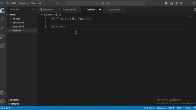 List in html | Episode 4 || HTML by learnwiths2 || HTML basic to advance смотреть онлайн