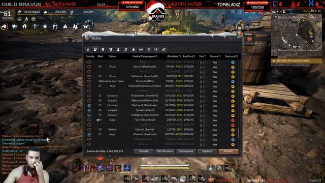 Black Desert SA Guild Bravus Só colar. !loots !discord !bravusnabgs twitch.tv/lycanshzd смотреть онлайн