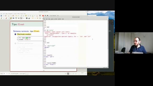 [Python] Aula 1.4 - Tipos básicos: int, float e str смотреть онлайн