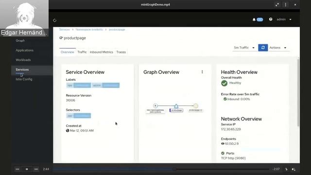 Kiali+Jaeger Sprint #36 смотреть онлайн