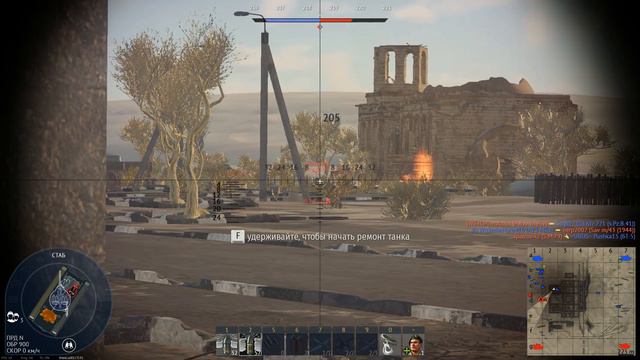 WarThunder. 5 место на карте Аральское море смотреть онлайн