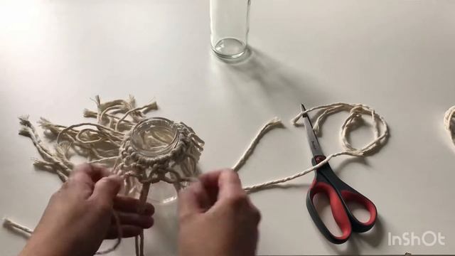 Макраме подсвечник из баночки смотреть онлайн