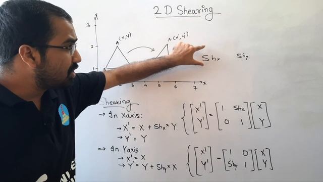 What is 2D Shearing Explained in Hindi l Computer Graphics смотреть онлайн