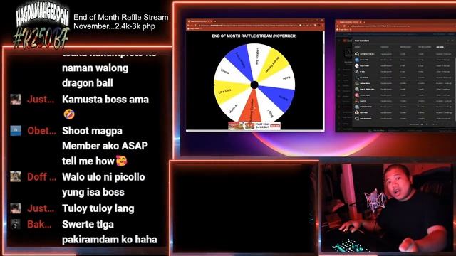 End of Month Raffle Stream | November | 2.4k - 3k php смотреть онлайн