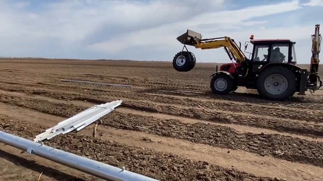 WESTERN разгрузка на поле