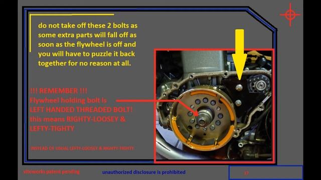 How to change a flywheel of a kawasaki KLE 500 (choose highest vid quality) смотреть онлайн