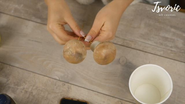 Coffee cup with mushrooms / Autumn craft / DIY Tsvoric смотреть онлайн