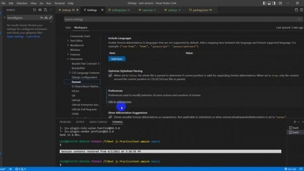Vs code auto import Not Working !!! 100% Solved. (React, Next JS,HTML,CSS)