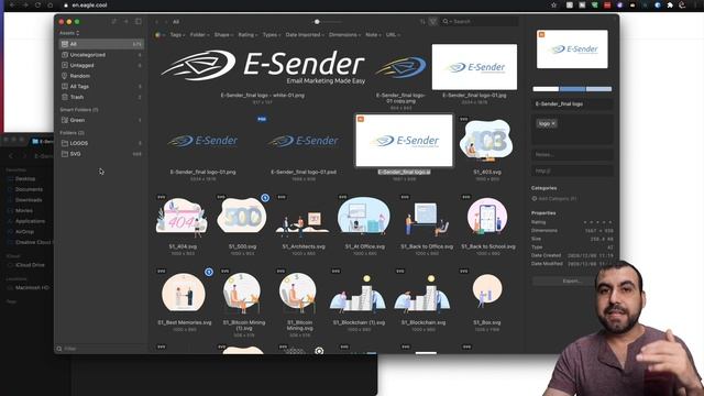 The best image organizer and file manager Eagle.cool смотреть онлайн