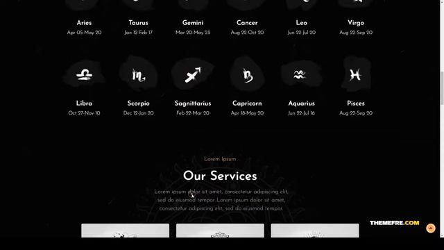 Augury Horoscope and Astrology WordPress Theme horoscope 12 Nozomi смотреть онлайн