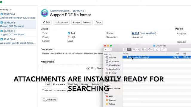 Attachment Search for JIRA смотреть онлайн